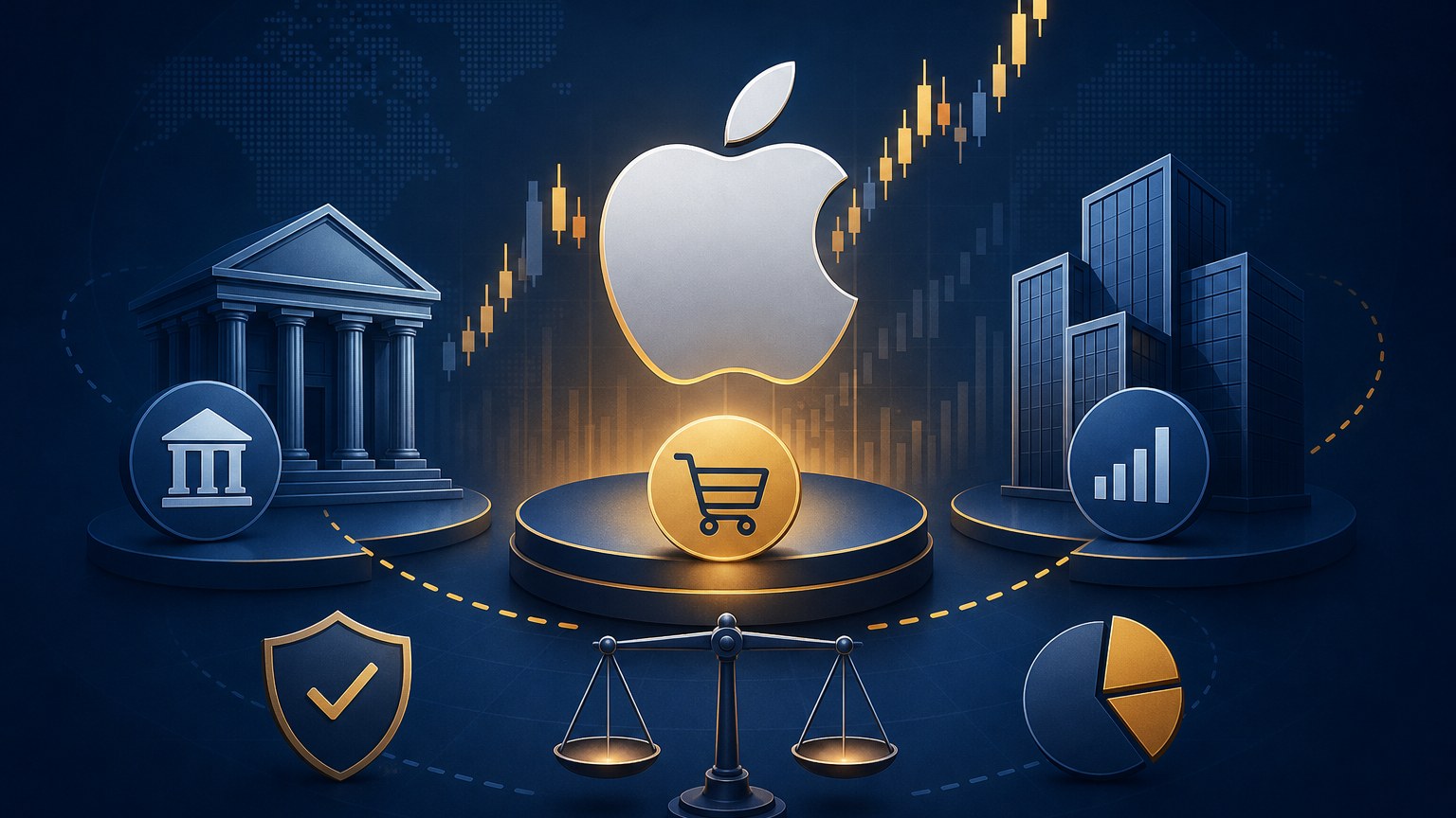 Kde koupit akcie Applu - srovnání bank a brokerů
