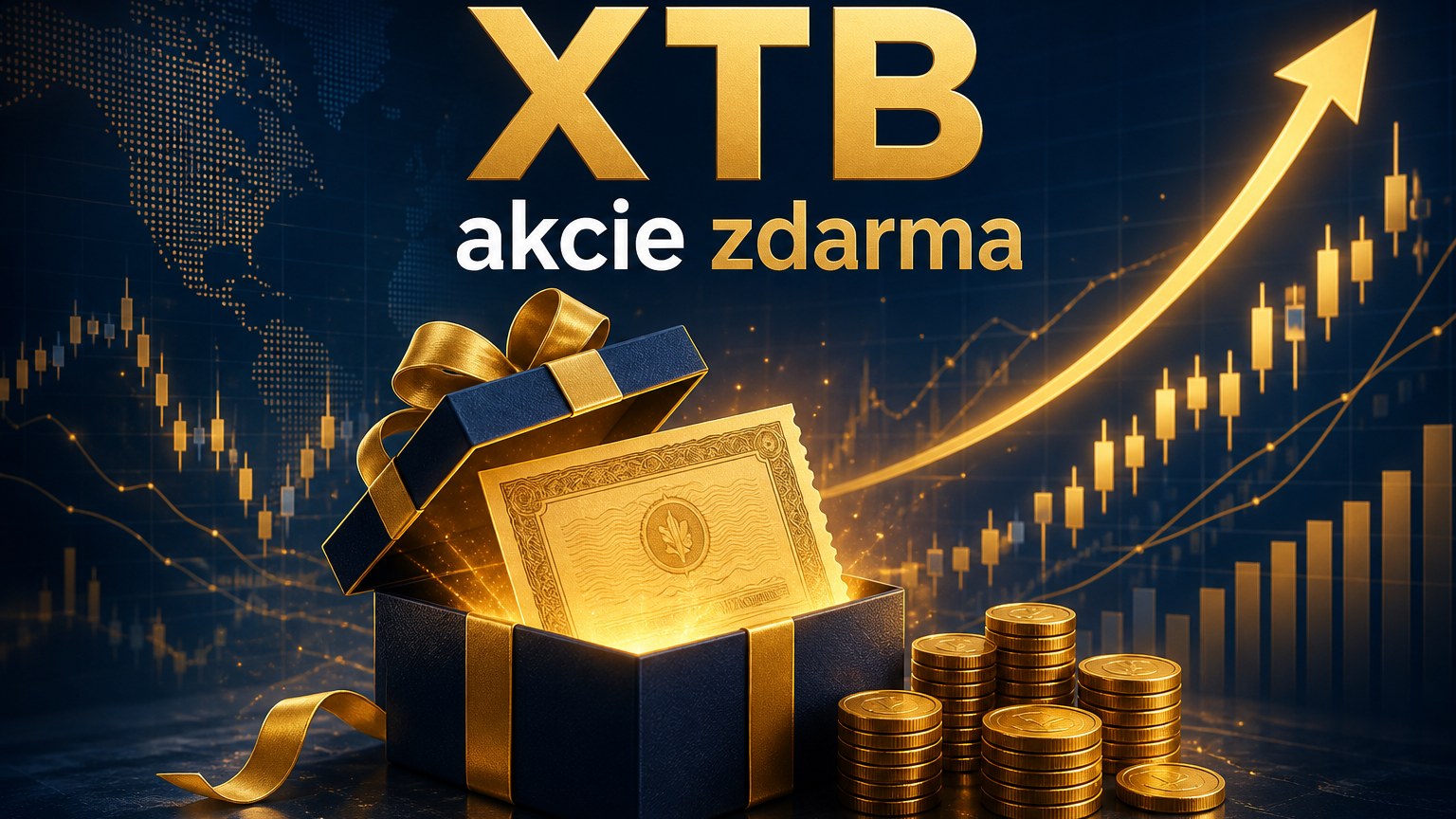 Jak získat od XTB akcii zdarma [Kofola, Sony, CSG a jiné]